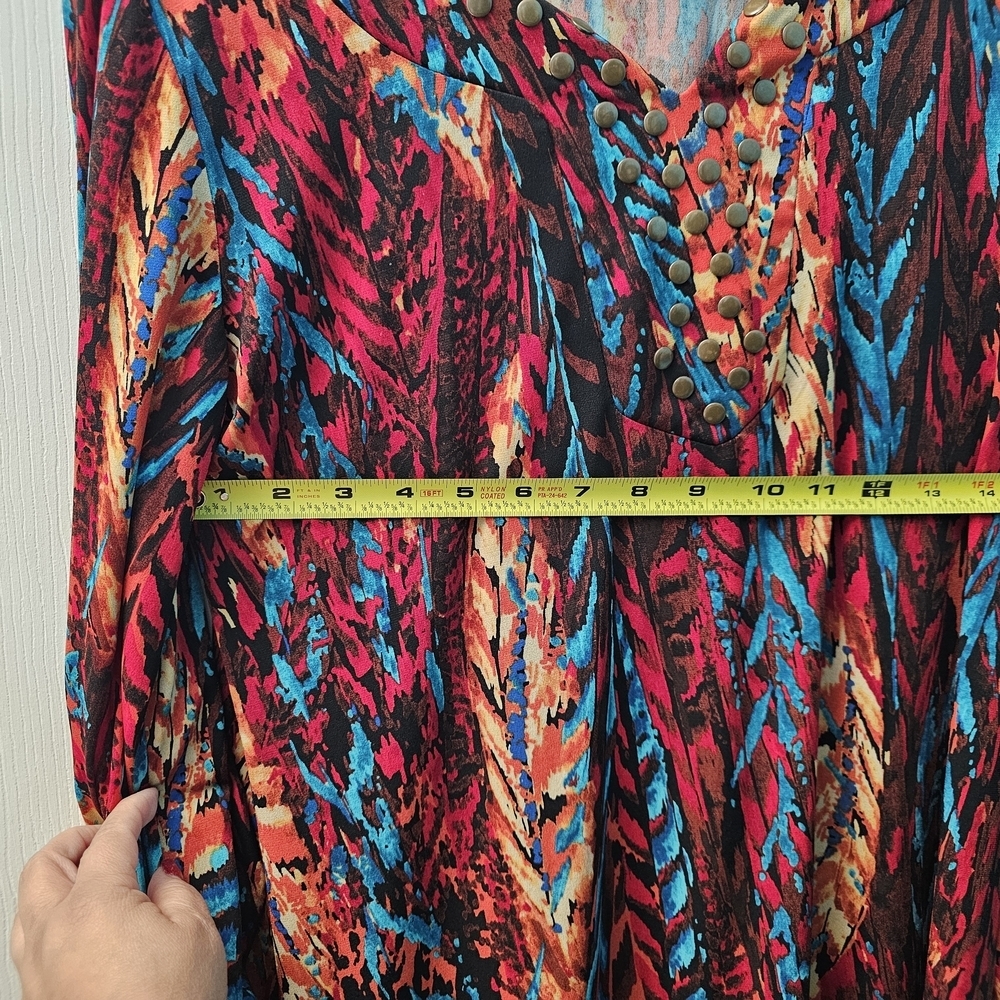 Valerie Stevens Colorful Women's Top Size Small - Picture 8 of 8